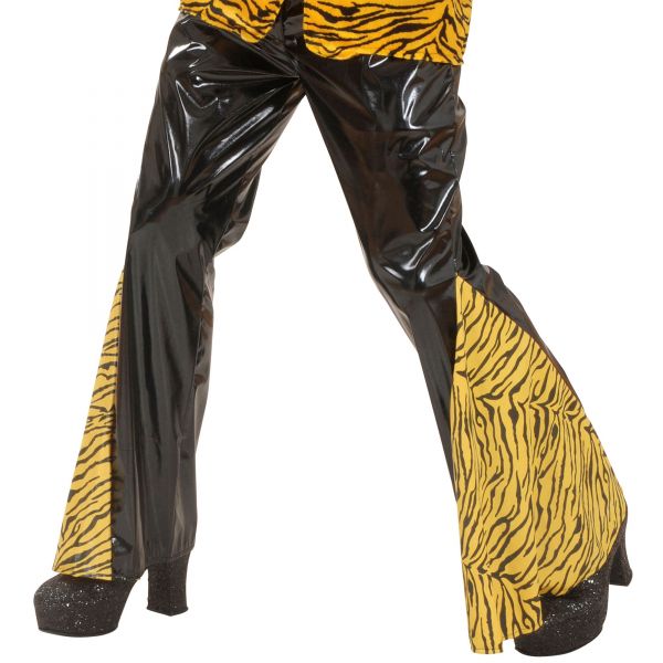 Schlaghose Tigerprint aus Ethen, XL - Widmann