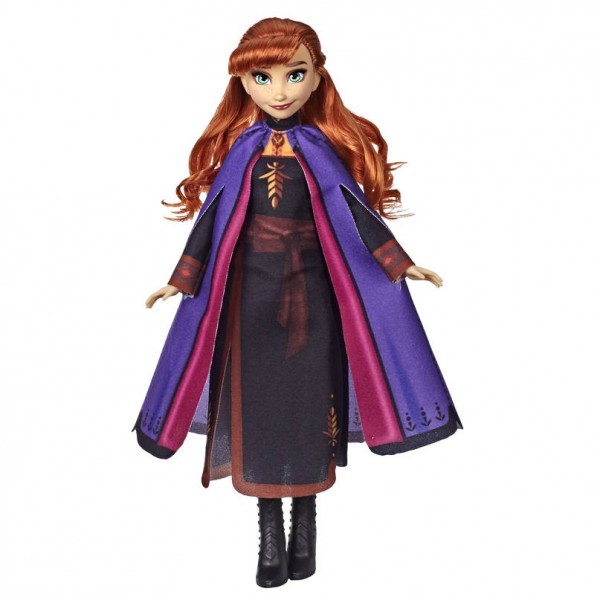 Disney Die Eiskönigin Anna mit langem rotem Haar und Outfit - Frozen