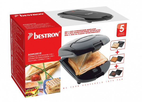 Bestron ADM2003Z Sandwichmaker - Bestron