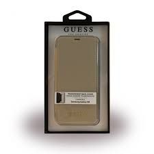 Guess S8 Bookcase IRIDESCENT Gold fuer Samsung Galaxy S8 - Guess