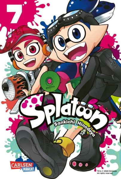 Splatoon. Bd.7: Das Nintendo-Game als Manga! Ideal für Kinder und Gamer! - Carlsen