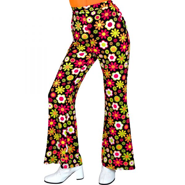 The 60s Fashion -Flowers (Hose), S/M - Widmann
