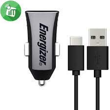 Energizer Hightech Car charger Adapter 2.4A 2USB black - Energizer