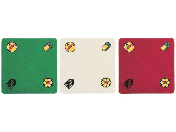 Jassteppich rot Jass, 60 x 60 cm - AGM