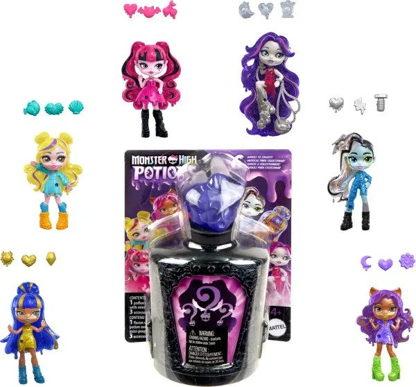 Monster High Zaubertränke Minipuppen Sortiment - Monster High