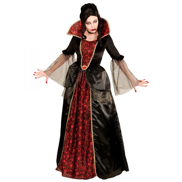 Vampirin (Kleid mit Reifunterrock), L - Widmann
