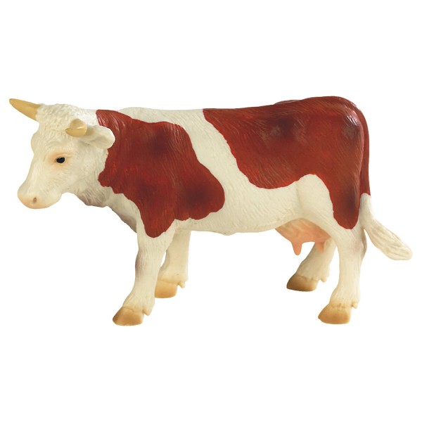 Bullyland Kuh Fanny braun-weiss, 12 cm - Bullyland