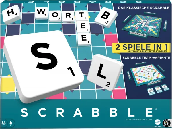 Scrabble Original „2 in 1“ (D) - Mattel Games