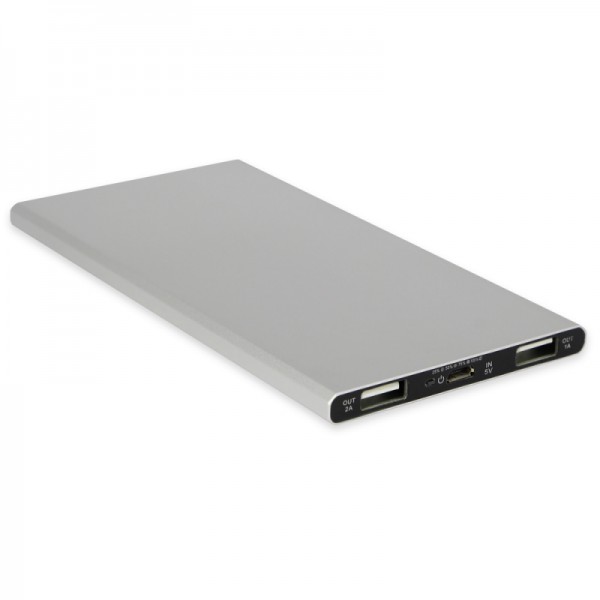 Fontastic 5000mAh Power Bank PB5000 Silber - Fontastic