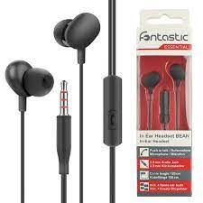 Fontastic In-Ear Stereo-Headset S325-R schwarz, 3,5mm ALU Gehäuse - Fontastic