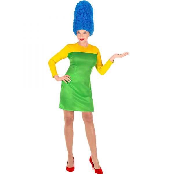 Comics Girl (Kleid, Perücke), S - Widmann