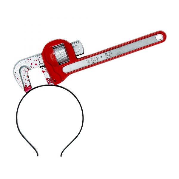 Haarreif Blutige Rohrzange, - Widmann