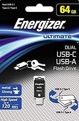Energizer Ultimate USB 3.0 Drive 64 GB USB-C - Energizer