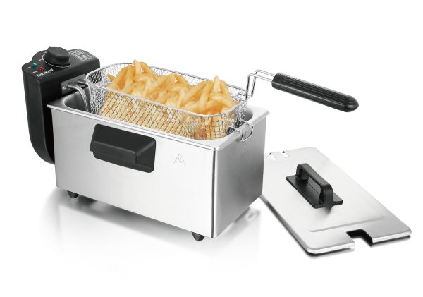 Techwood Fritteuse 3L, Edelstahl - Techwood