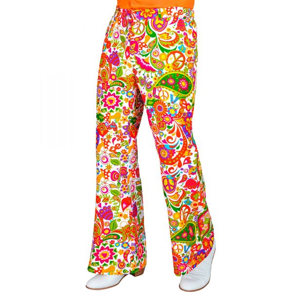 The 60s Fashion -Peace & Paisley (Hose), L/XL - Widmann