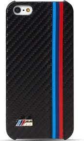 BMW IP6/6S CARBON EFFECT Book Case Case Black Stripe für iPhone 6/6S - BMW