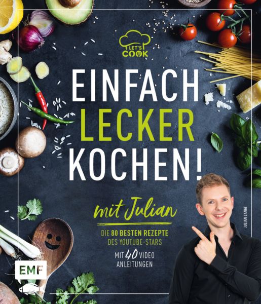 Let's Cook mit Julian - Einfach lecker kochen!: Die 80 besten Rezepte des YouTube-Stars: Gnocchi al - EMF Edition Micha...