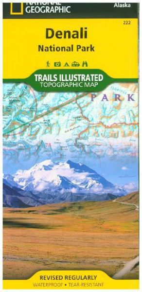 National Geographic Trails Illustrated Map Denali National Park & Preserve, Alaska, USA: Outdoor Rec - National Geograph...