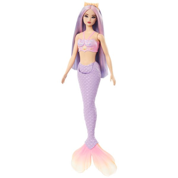 Barbie Meerjungfrau Puppe mit lila Haaren - Barbie