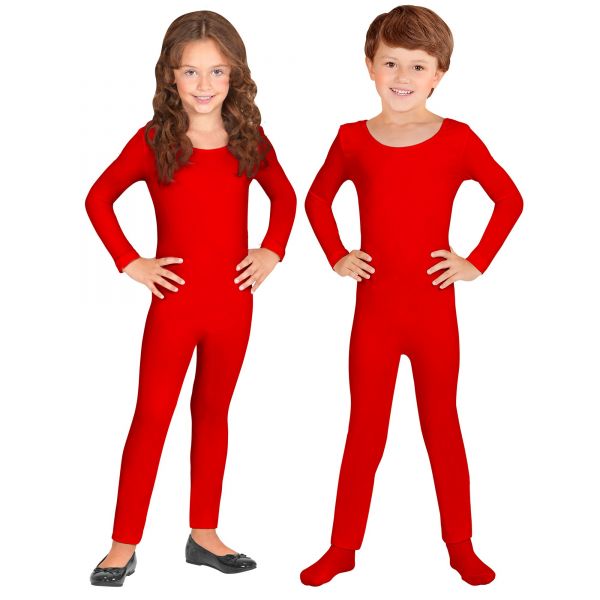 Body Rot, 140 cm - 152 cm / 8-12 Yrs - Widmann