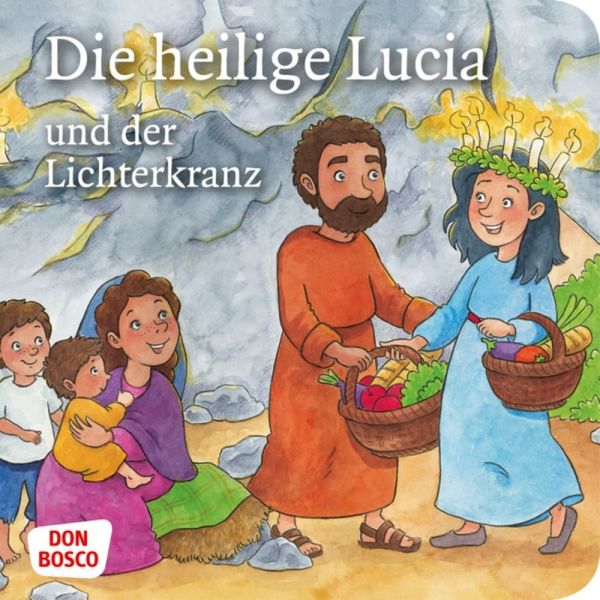 Die heilige Lucia und der Lichterkranz: Mini-Bilderbuch - Don Bosco Medien