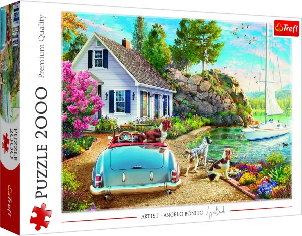 Trefl Puzzle 2000 Urlaubsparadies - TREFL