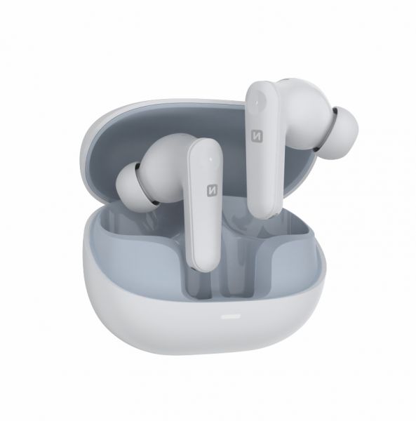 Swissten Bluetooth ANC Earphones FOCUS Weiss - Swissten