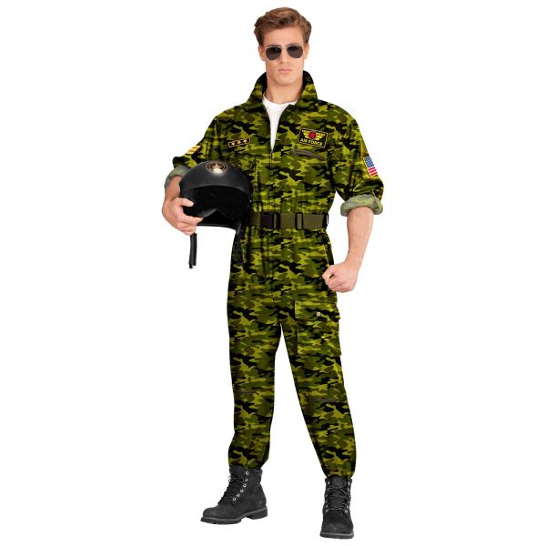 Kampfjetpilot (Overall, Gürtel), M - Widmann