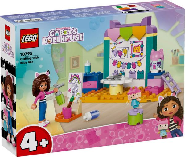 10795 LEGO Gabby's Dollhouse Bastelspaß mit Baby Box - Lego