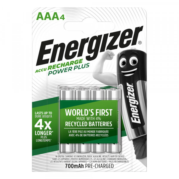 Energizer Akku Power Plus AAA 700mAh BP4 - Energizer