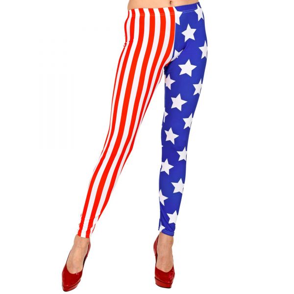 U.S.A. Leggings, L/XL - Widmann