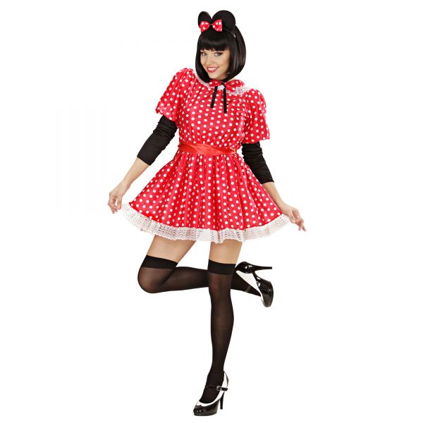 Kleine Maus (Kleid, Gürtel, Ohren), M - Widmann