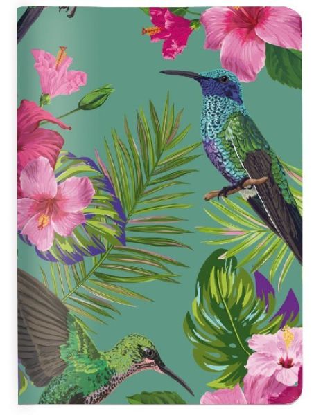 Heft A6 kariert, Flower Bird - CEDON MuseumsShops