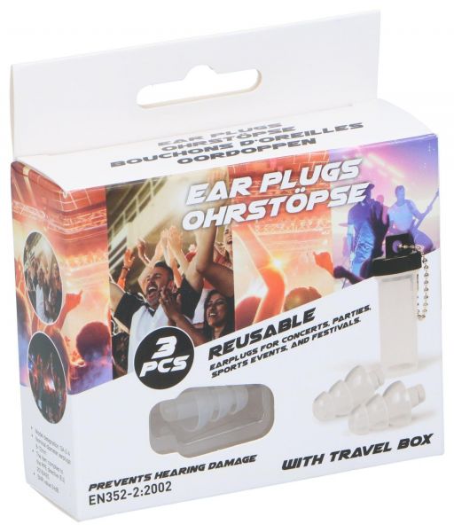 Edco Ohrstöpsel Silikon, klar - Edco