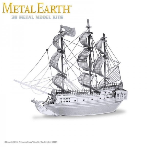 Metal Earth Sail Ship Black Pearl - Metal Earth