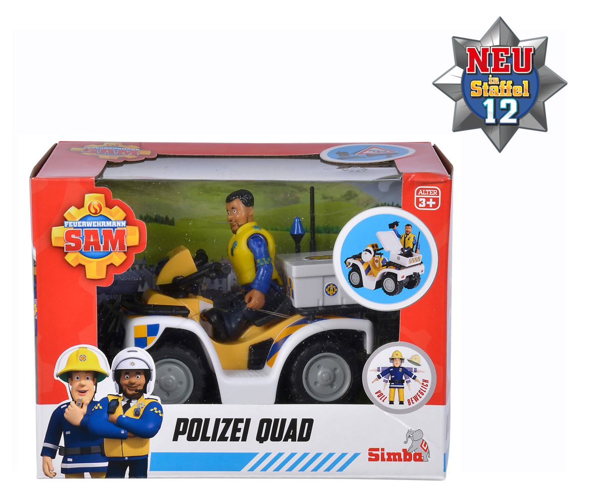 Sam Polizei Quad mit Figur