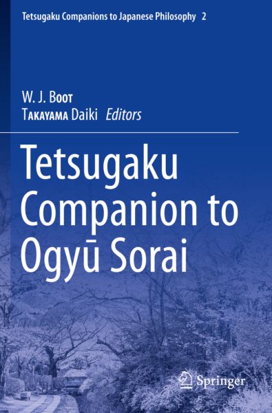 Tetsugaku Companion to Ogyu Sorai - Springer Berlin,S...