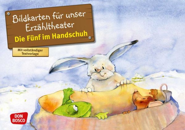 Die Fünf im Handschuh: Endecken. Erzählen. Begreifen. Kamishibai Bildkartenset - Don Bosco Medien