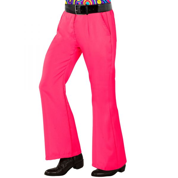 The 70s Groovy Style - Pink (Hose), L/XL - Widmann
