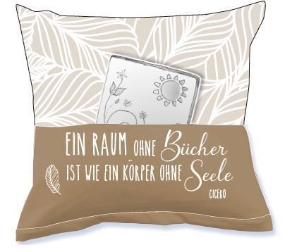 Sofahelden Lesekissen- Ein Raum ohne - HERGO Creation
