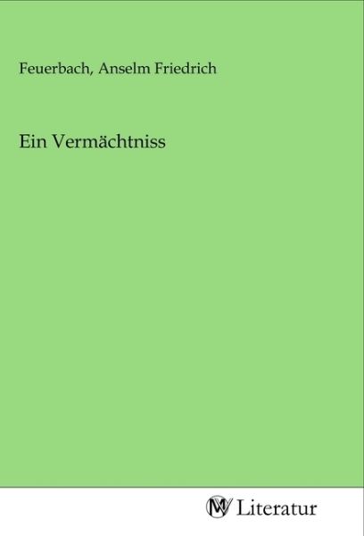 Ein Vermächtniss - MV-Literatur