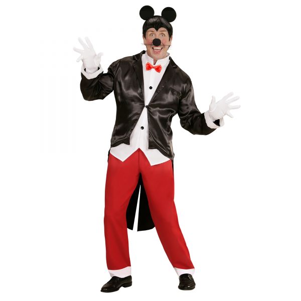 Mr. Mouse (Frack mit Weste & Fliege, Hose, Ohren), XXL - Widmann