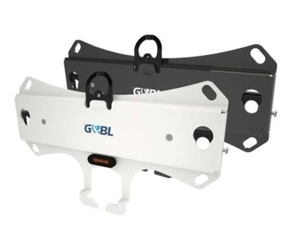 G&BL OCEANS 26 - 37 schwarz Wandhalterung, 6 Grad neigbar - G&BL