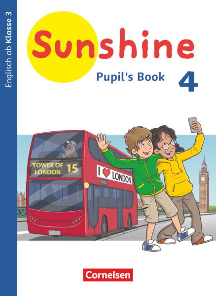 Sunshine - Englisch ab Klasse 3 - Allgemeine Ausgabe 2020 - 4. Schuljahr Pupil's Book - Cornelsen Verlag