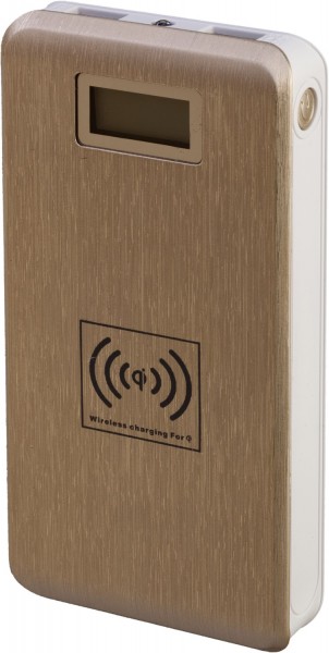 PETER JAECKEL Qi Wireless Charger PowerStar 12.000mAh Gold - PETER JAECKEL