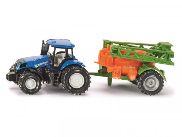 SIKU Traktor mit Feldspritze - SIKU