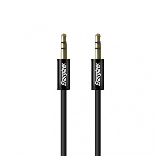 Energizer Hightech Audiokabel 1,5m Alu schwarz - Energizer