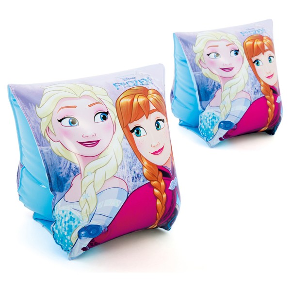 INTEX Schwimmhilfe Frozen 2, 2 Schwimmflügel, 23x15 cm, 2 Luftkammern, ab 3 Jahren - INTEX