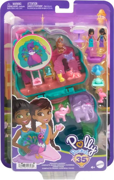 Polly Pocket Peacock Garden-Schatulle - Polly Pocket