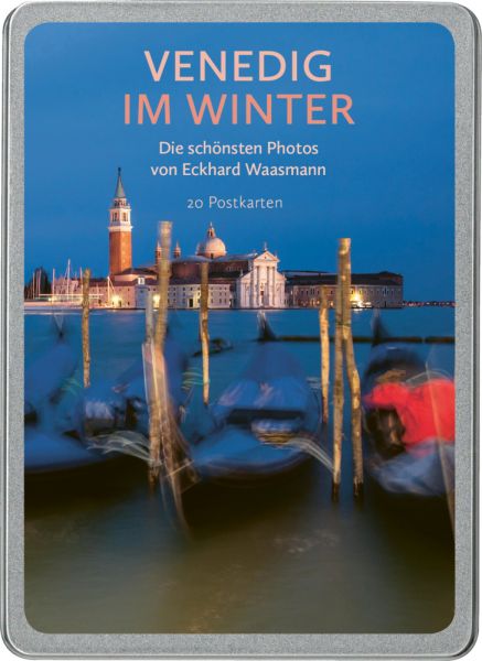 Venedig im Winter: Die schönsten Photos von Eckhard Waasmann. 20 Postkarten - Paper Moon